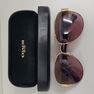 Coach Aviator Sunglasses